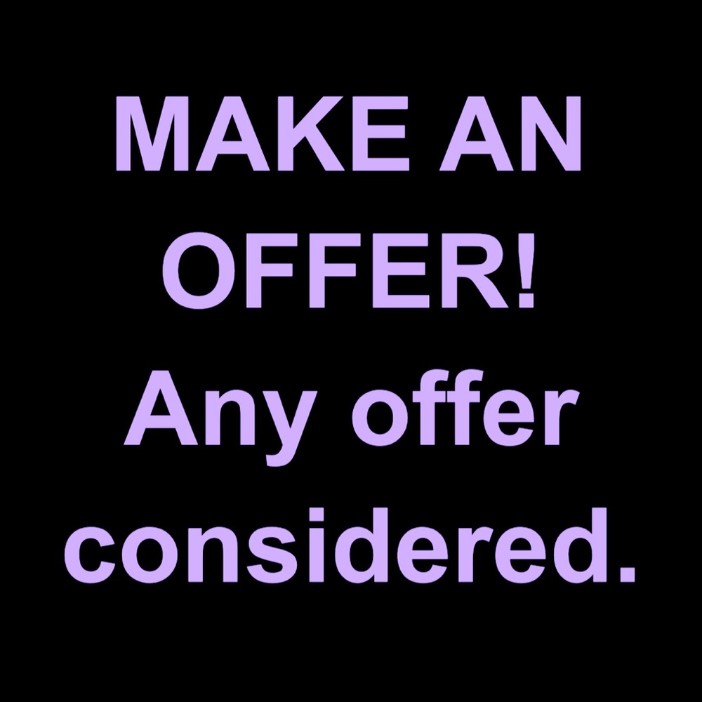 Make me an offer!